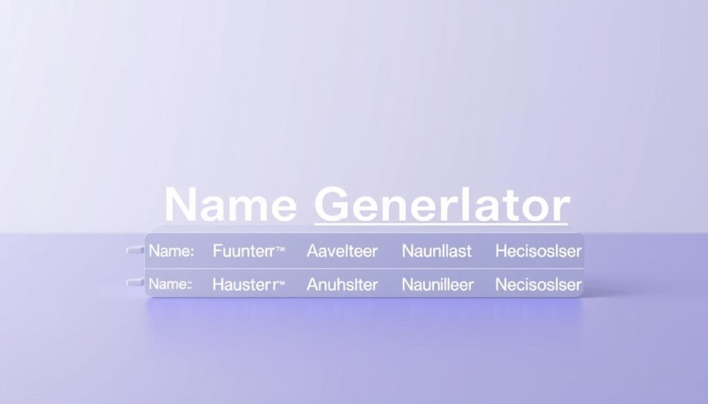 fake name generator